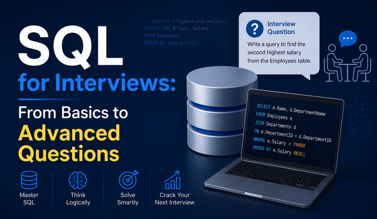 SQL for Interviews: From Basics to Advanced Questions